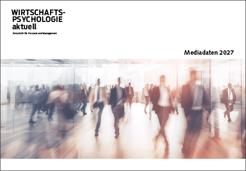 Mediadaten Wirtschaftspsychologie aktuell