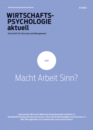 E-Paper Wirtschaftspsychologie aktuell 3/2022